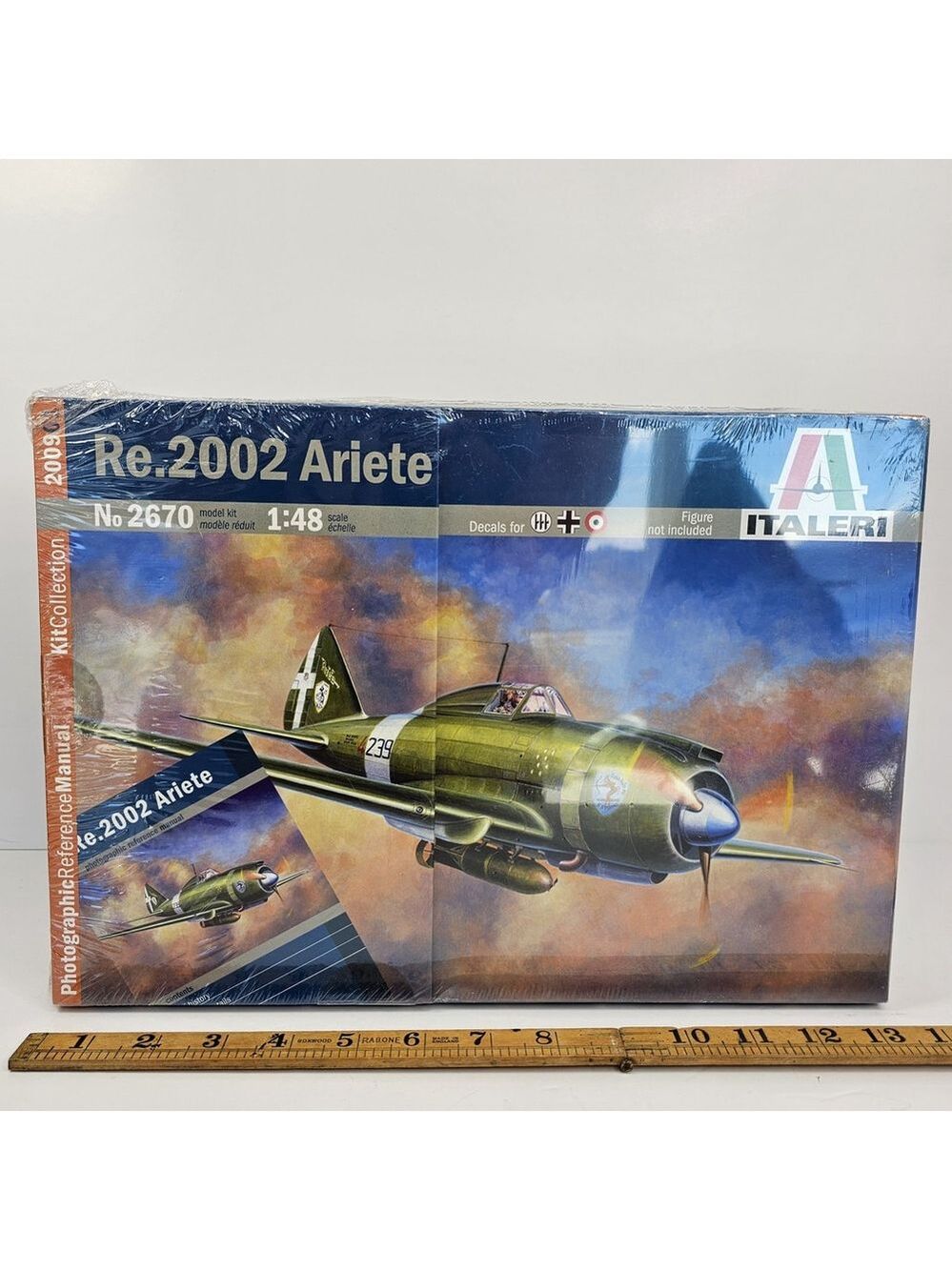 SEALED Italeri Re.2002 Ariete No. 2670 1:48 Model Kit PRM2009 W/ Special Artwork